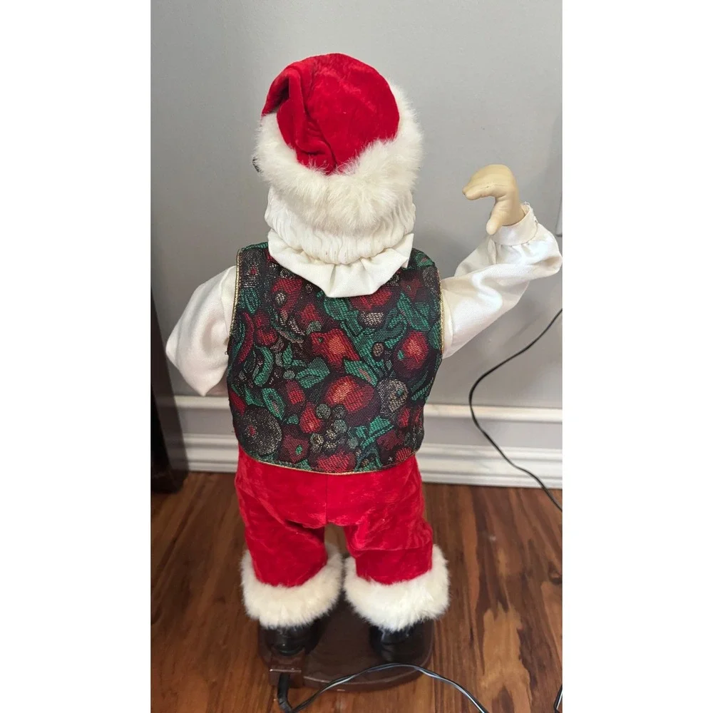 Vintage 1999 Christmas Fantasy Ltd Animated‎ Santa Claus 17